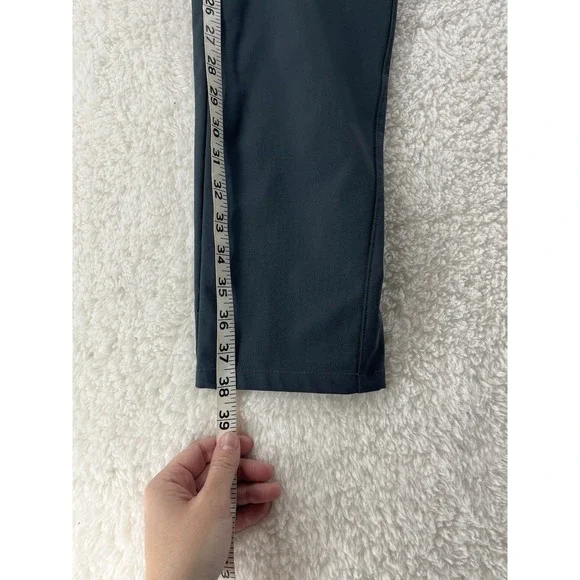 Lululemon Men's Blue Gray Commission Pant Slim Warpstreme Size 30 Inseam - Picture 2 of 12